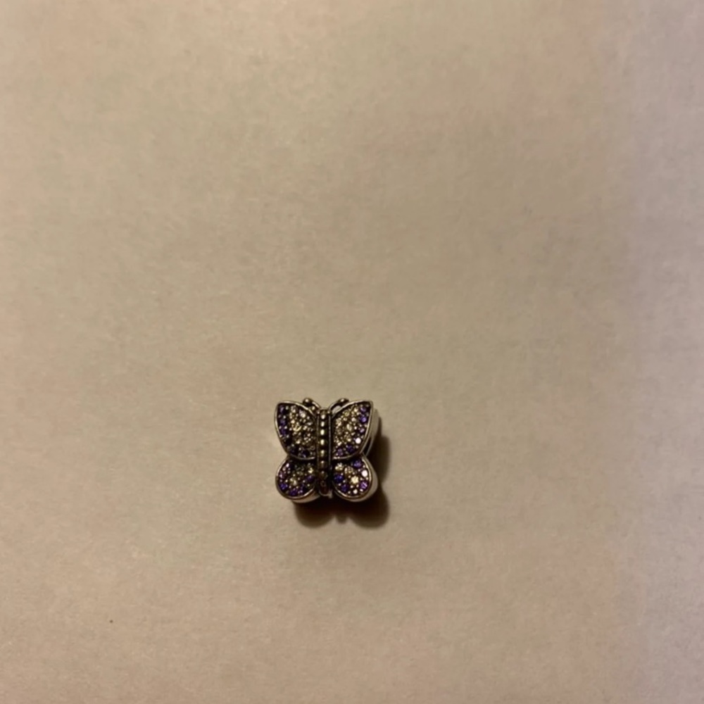 Authentic Pandora Butterfly Sparkling Charm. - image 3